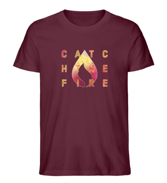 catch the fire - Herren Premium Organic Shirt-839